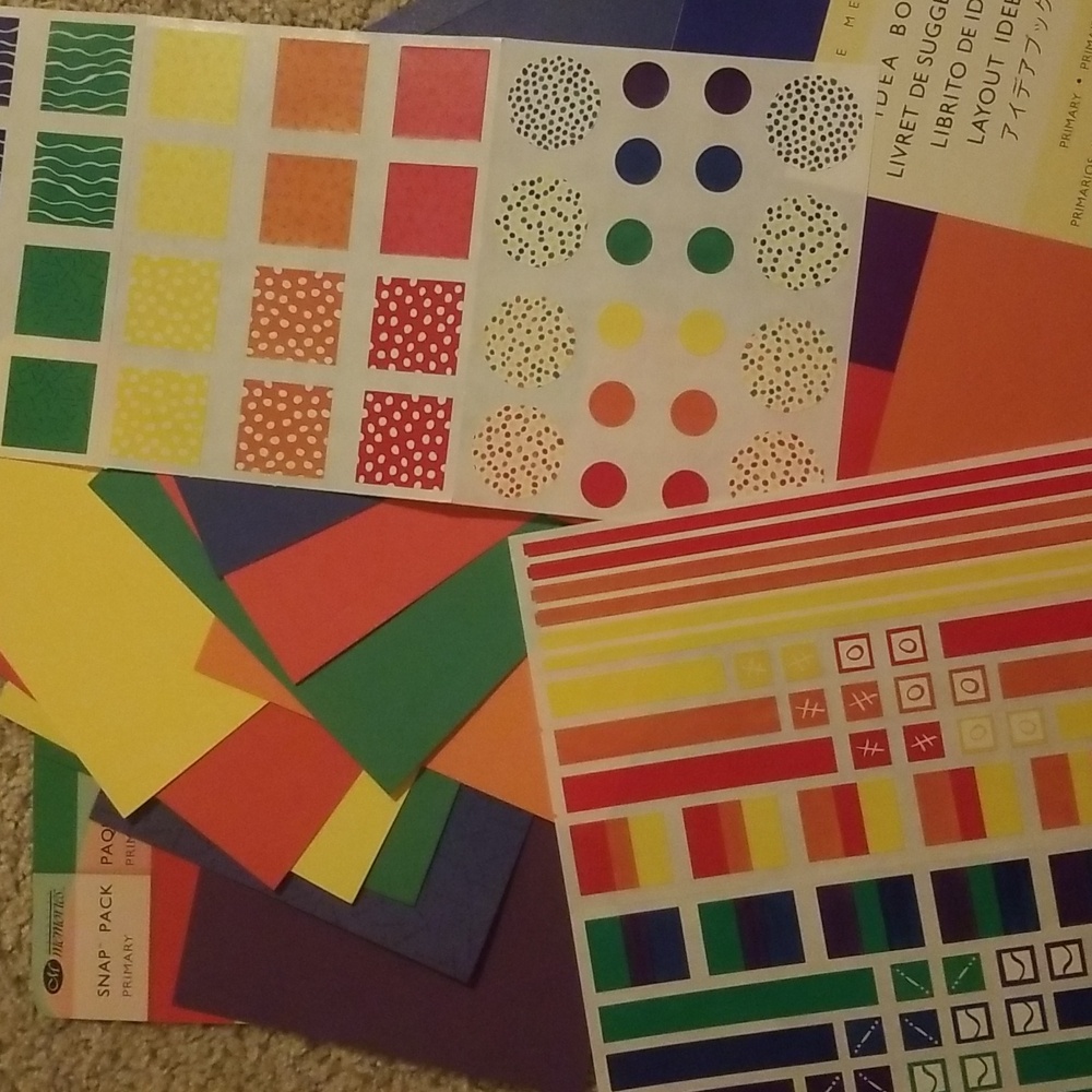 Creative Memories 5 x 7 Snap Pack. Primary.